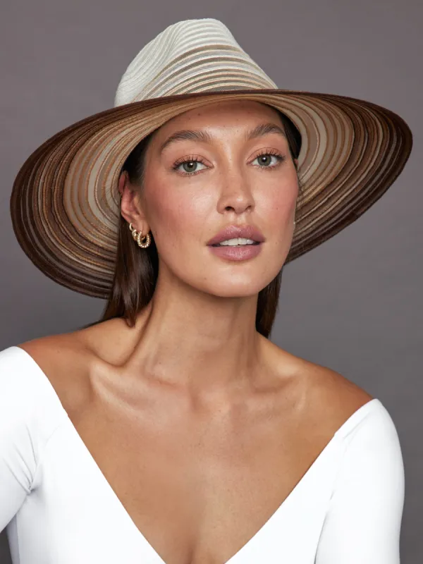 Emmanuelle - Beige/ Chocolate sold by Carbon38