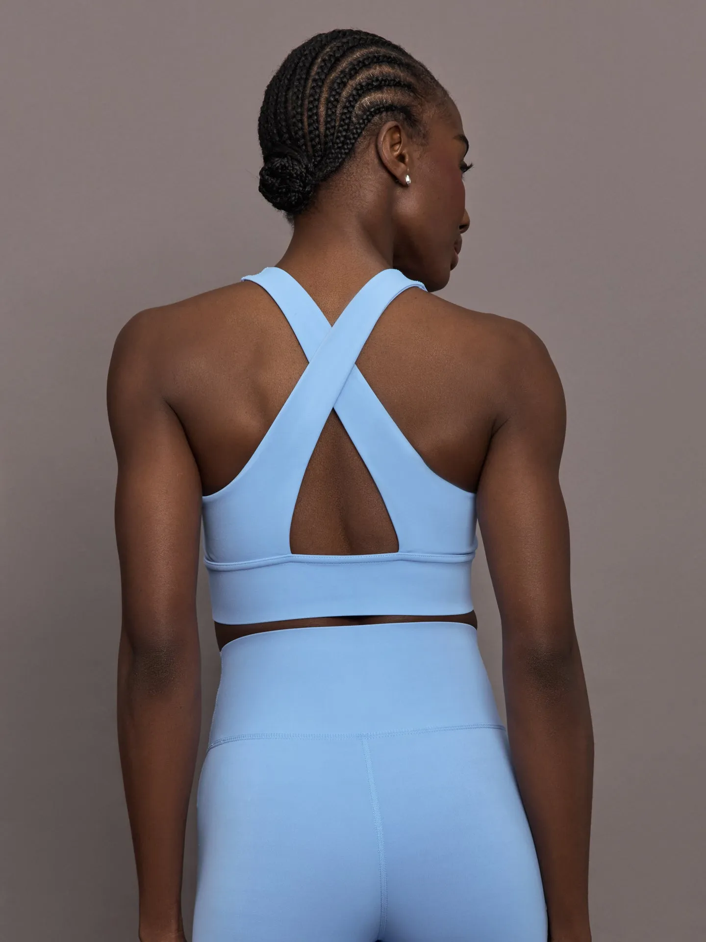 Support Bra in Diamond Compression - Serenity sold by Carbon38 product image thumbnail 2