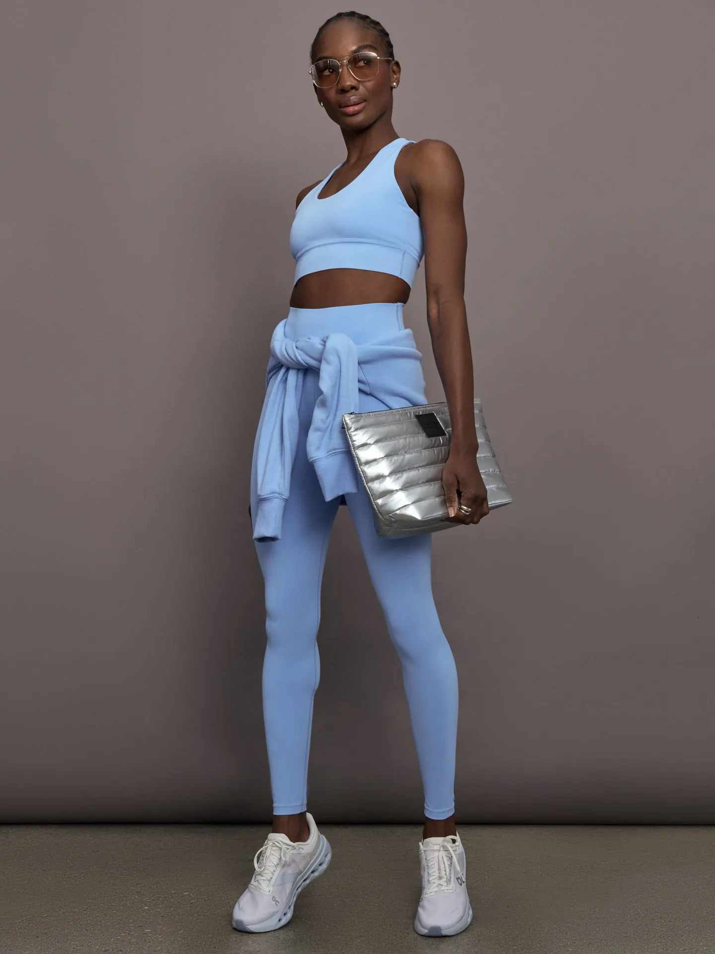 Support Bra in Diamond Compression - Serenity sold by Carbon38 product image thumbnail 3