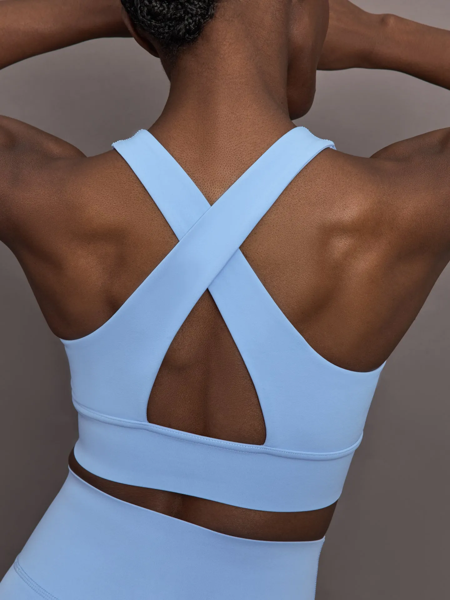 Support Bra in Diamond Compression - Serenity sold by Carbon38 product image thumbnail 5