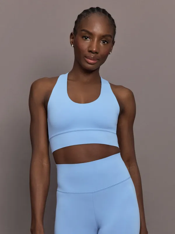 Support Bra in Diamond Compression - Serenity sold by Carbon38