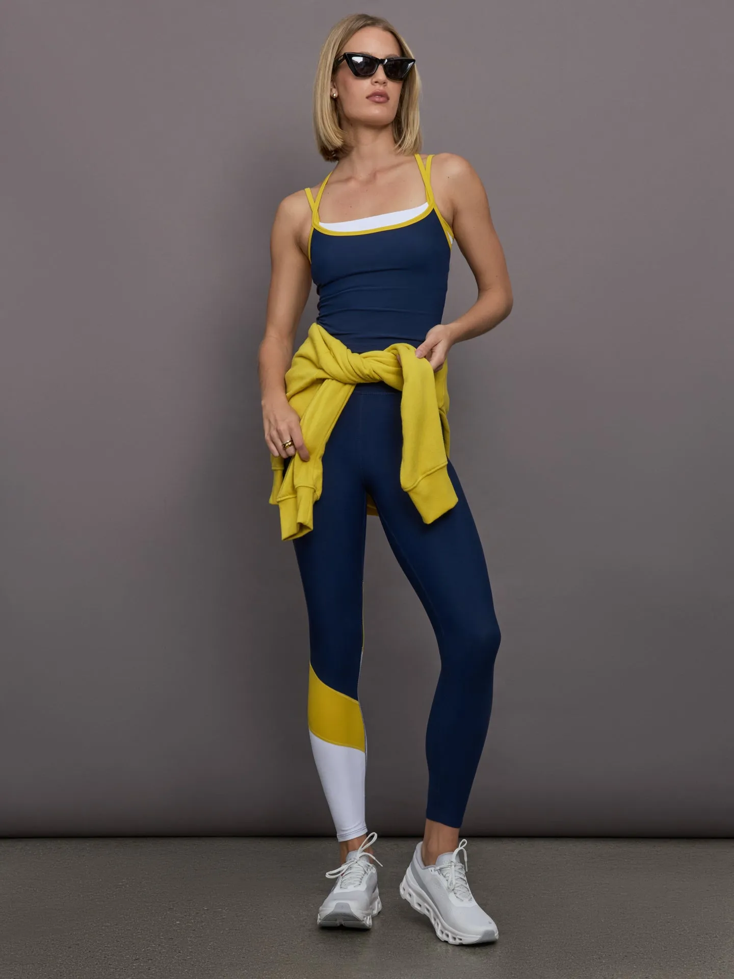 Double Layered Tank in Melt - Navy/Mango/White sold by Carbon38 product image thumbnail 2