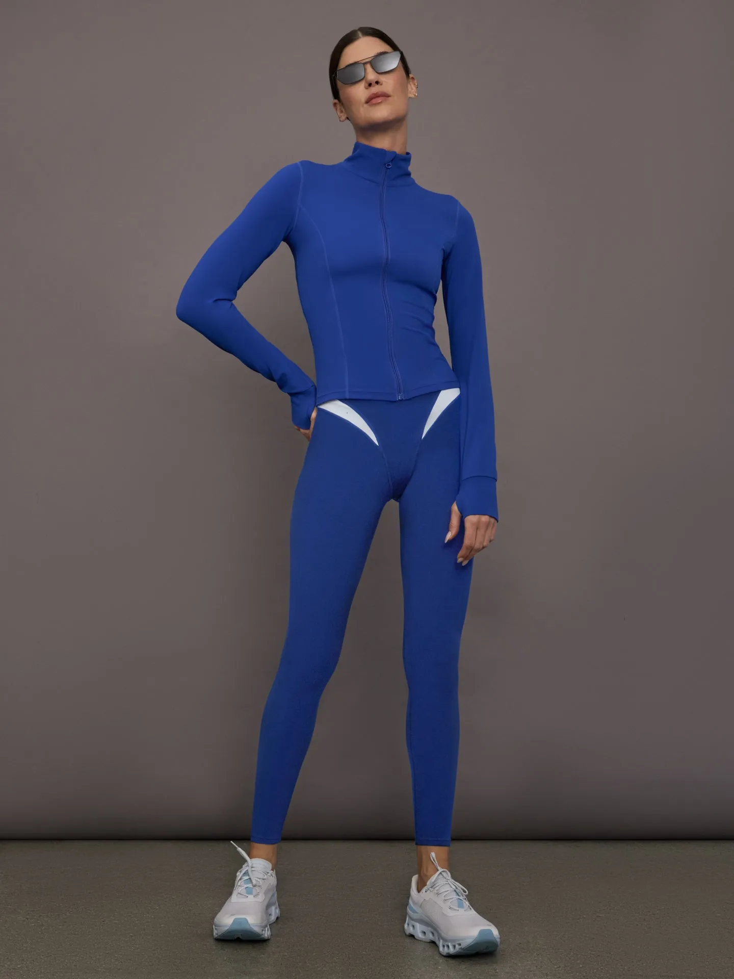 Full Zip Active Jacket in Melt - Cobalt Blue sold by Carbon38 product image thumbnail 2