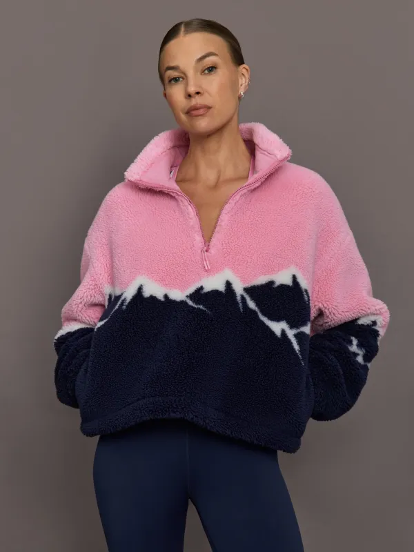 Lenoa Sherpa Top - Snowy Peaks sold by Carbon38