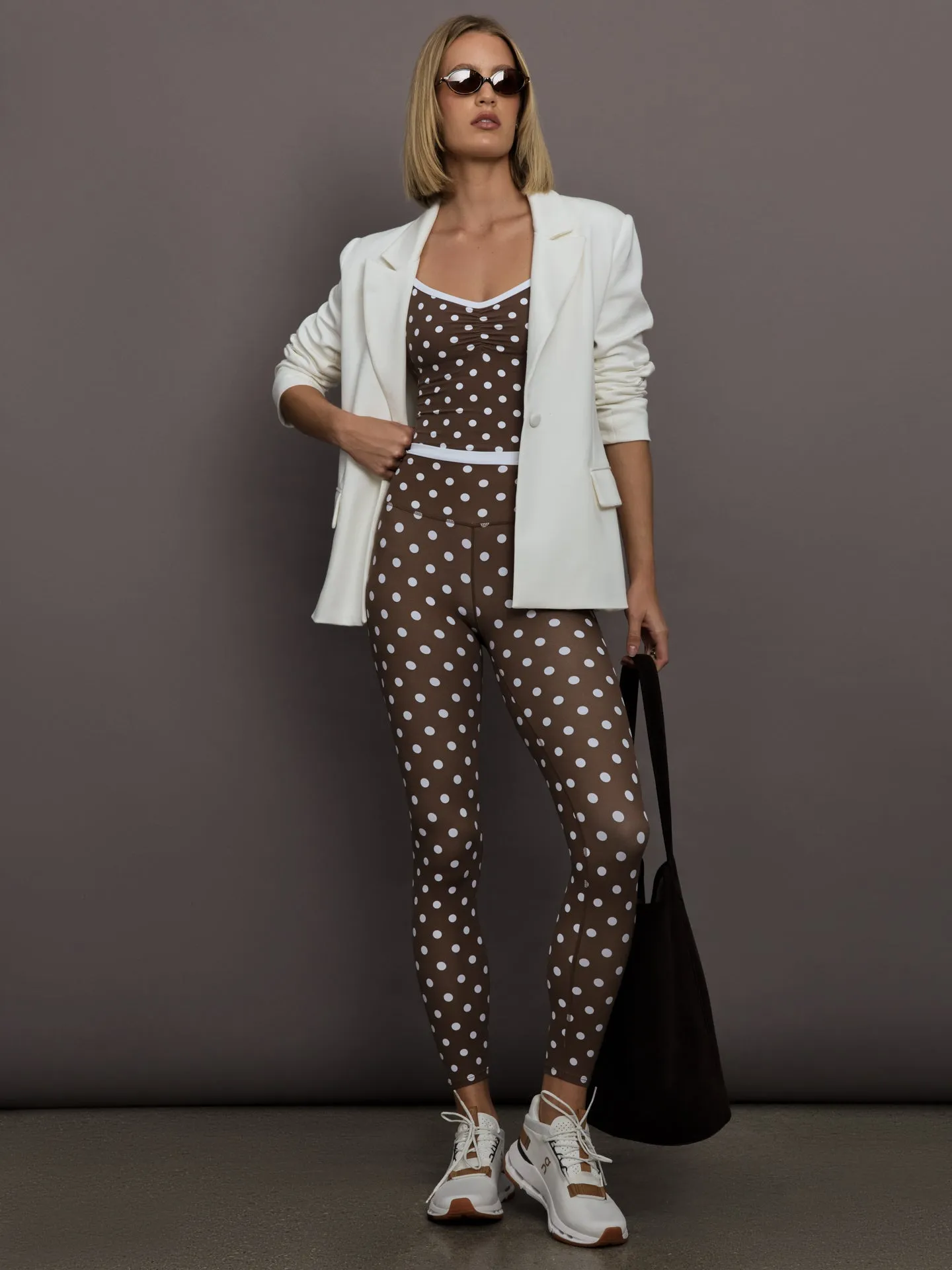 Polka Dot Legging in Melt - Carafe/White Polka Dot sold by Carbon38 product image thumbnail 2