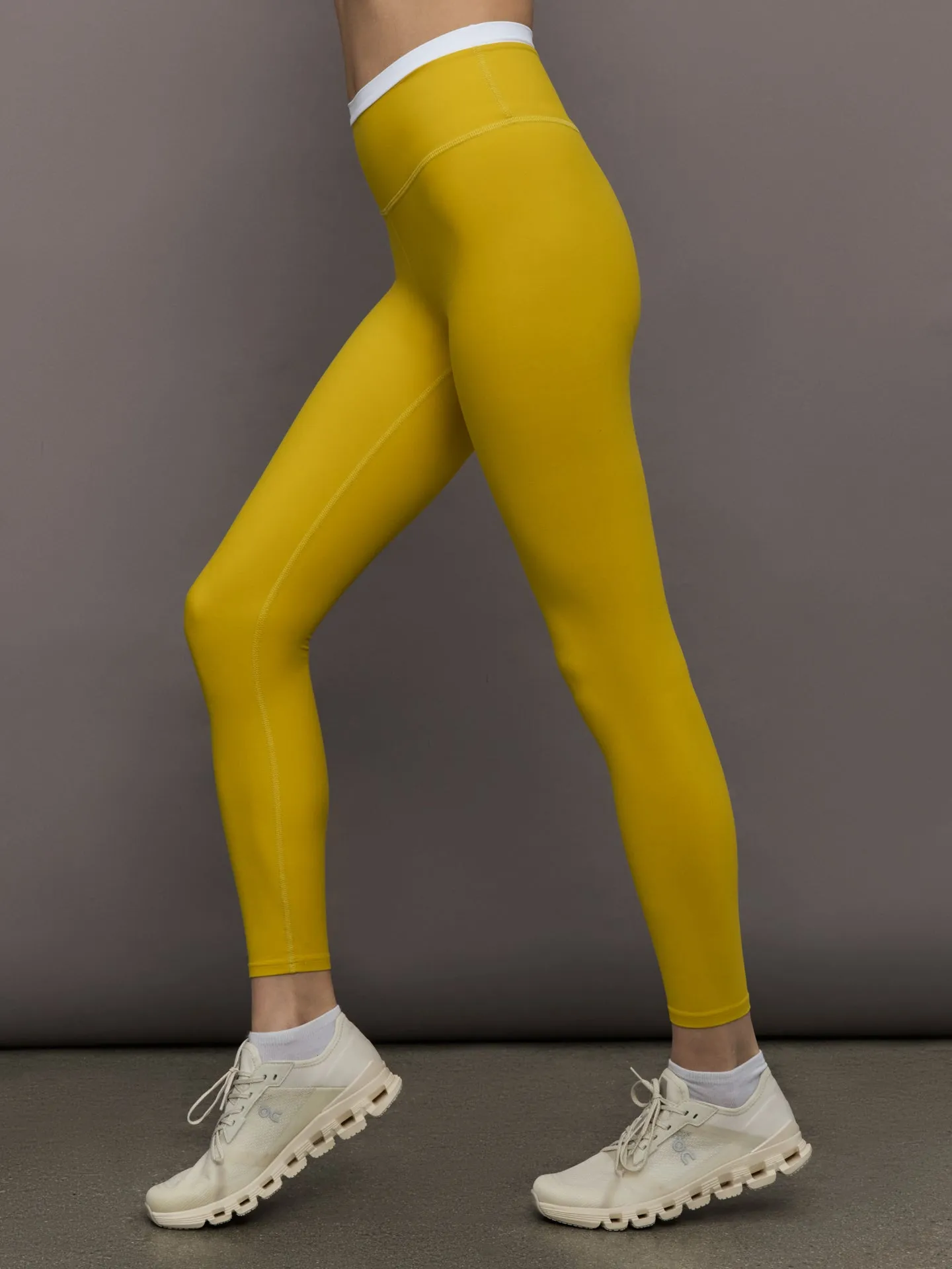 Contrast Waistband Legging in Melt - Mango Mint/ White sold by Carbon38 product image thumbnail 3