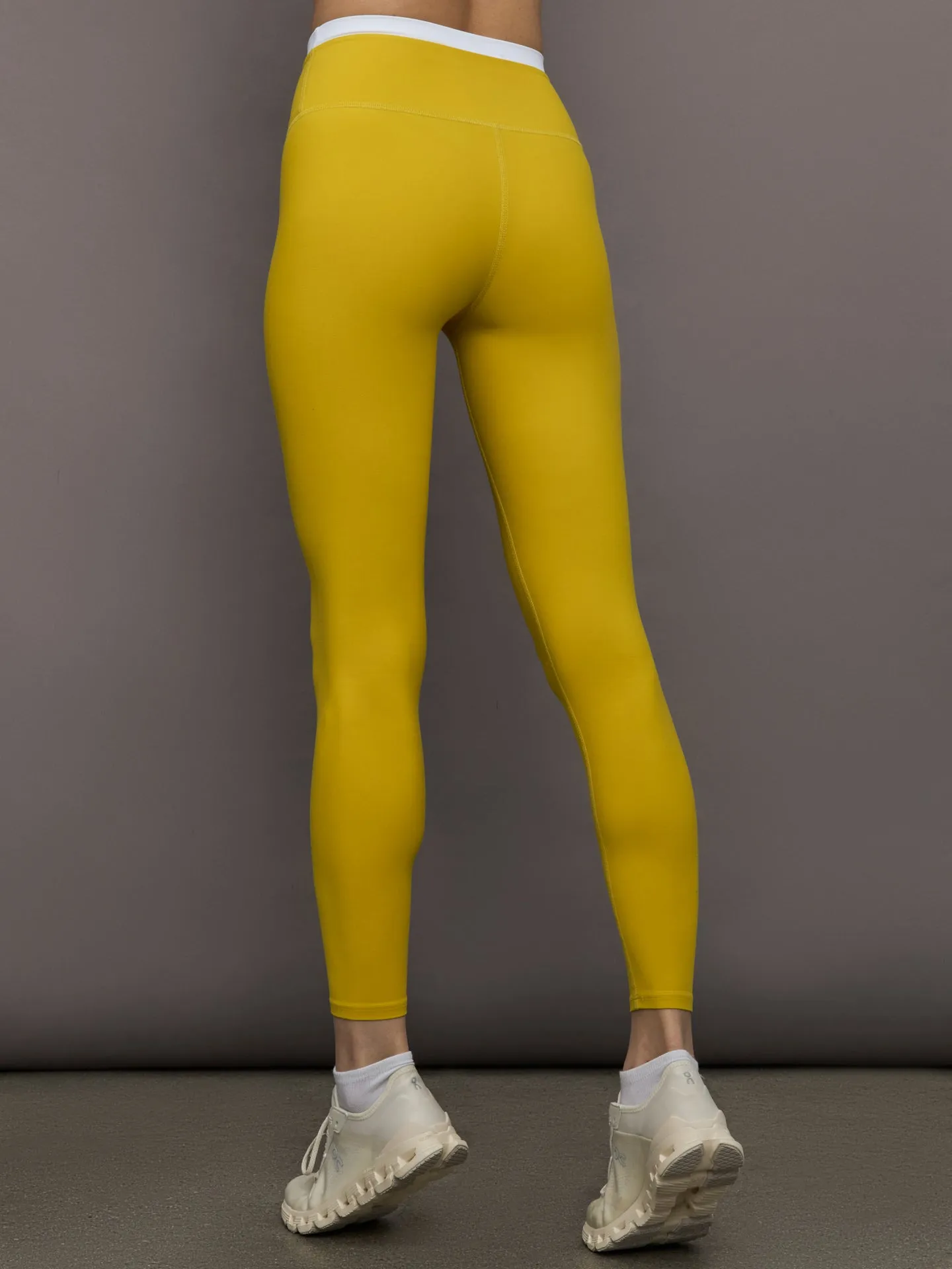 Contrast Waistband Legging in Melt - Mango Mint/ White sold by Carbon38 product image thumbnail 4