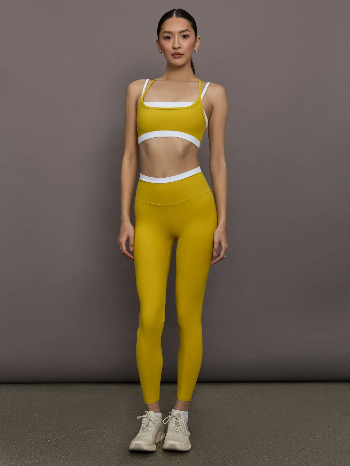 Double Layered Contrast Bra in Melt - Mango Mint/ White sold by Carbon38 product image thumbnail 2