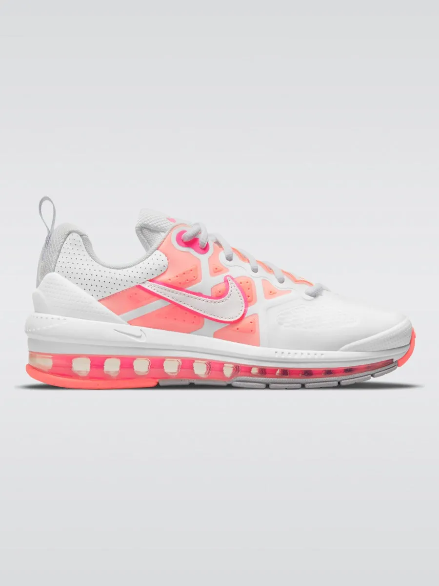 Air Max Genome Sneaker - White/Platinum Tint-Bright Mango sold by Carbon38