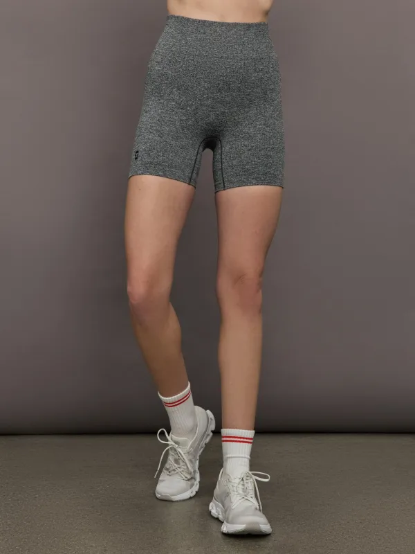 Studio Knit Shorts - Graphite Heather sold by Carbon38