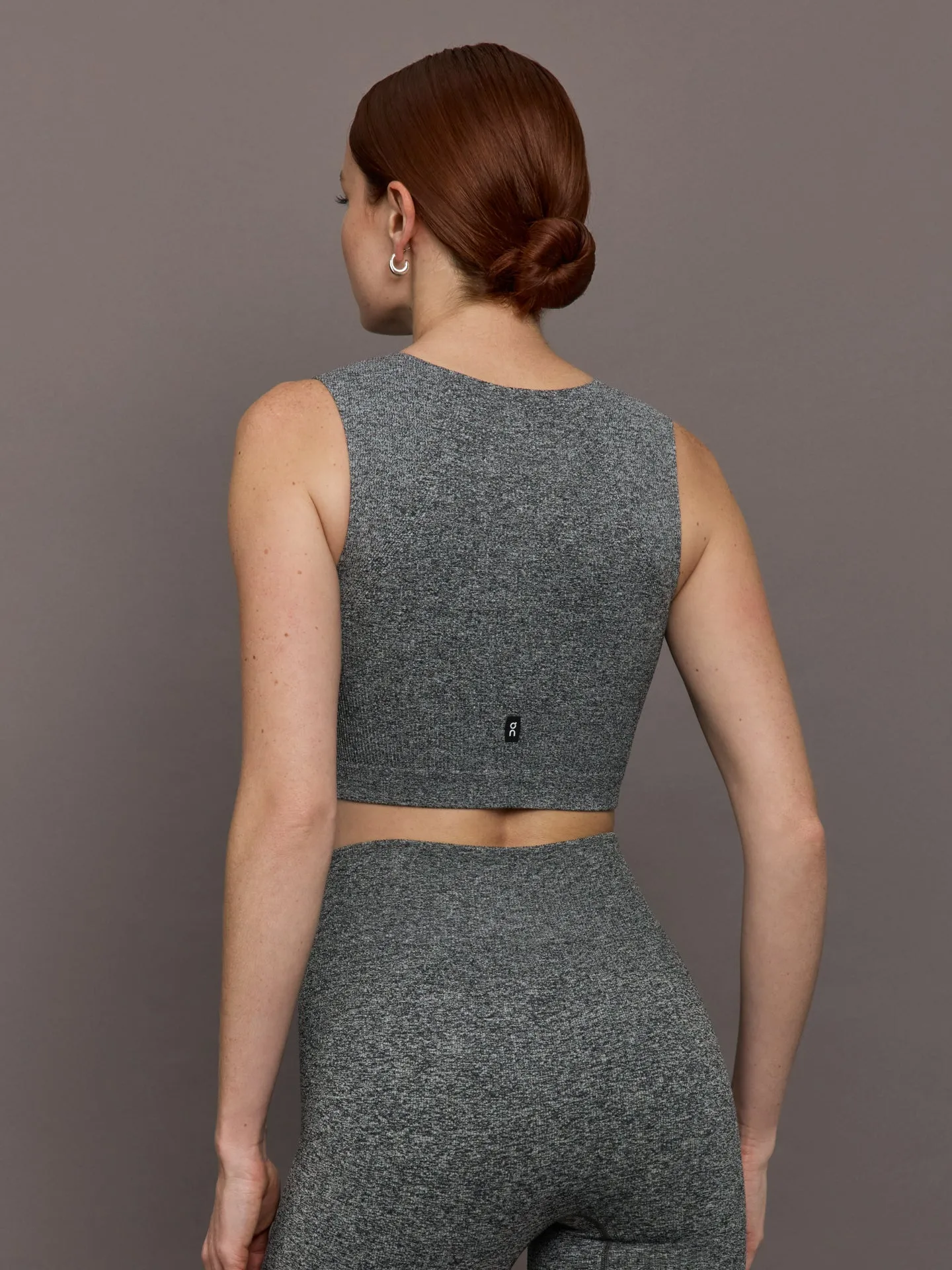 Studio Knit Crop - Graphite Heather sold by Carbon38 product image thumbnail 4