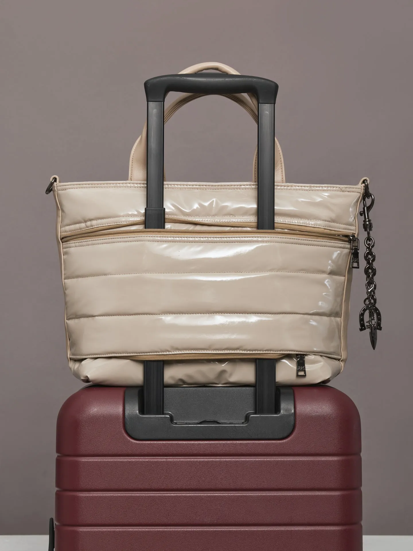 Getaway - Blonde Patent & Colorblock Luxe Stripe sold by Carbon38 product image thumbnail 5