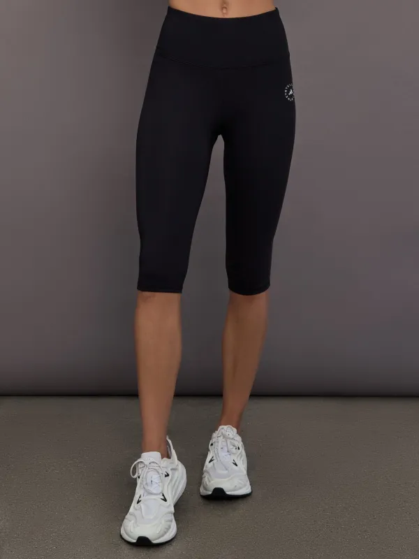 adidas by Stella McCartney Yoga Capri - Black made by Carbon38