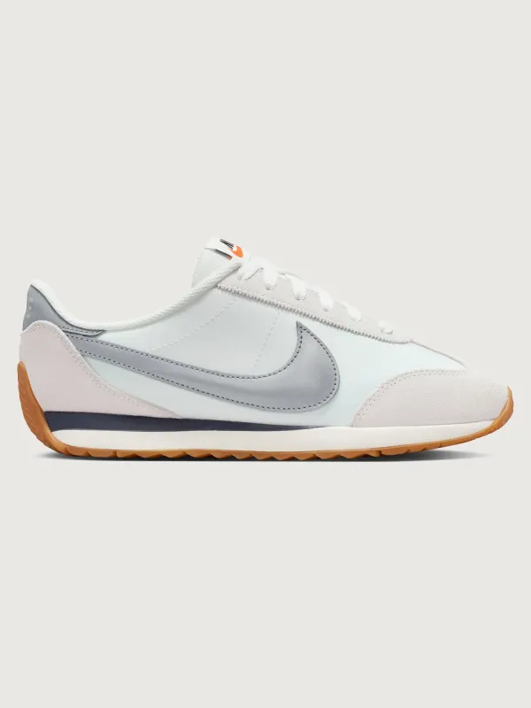 Nike Pacific - Sail/Metallic Silver Gridron Gum Lt Brown White Safety Orange made by Nike