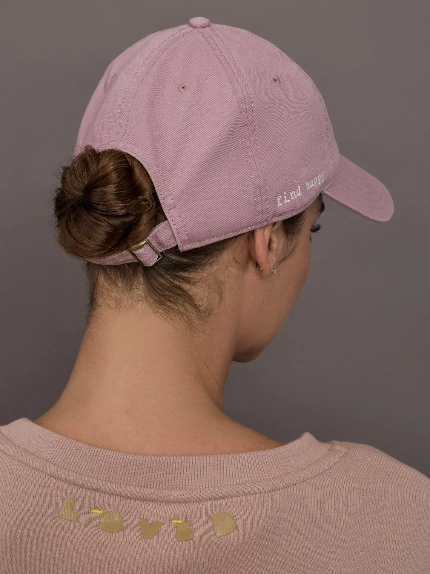 KR Imperfect Chenille Heart Hat - Mauve sold by Carbon38 product image thumbnail 3