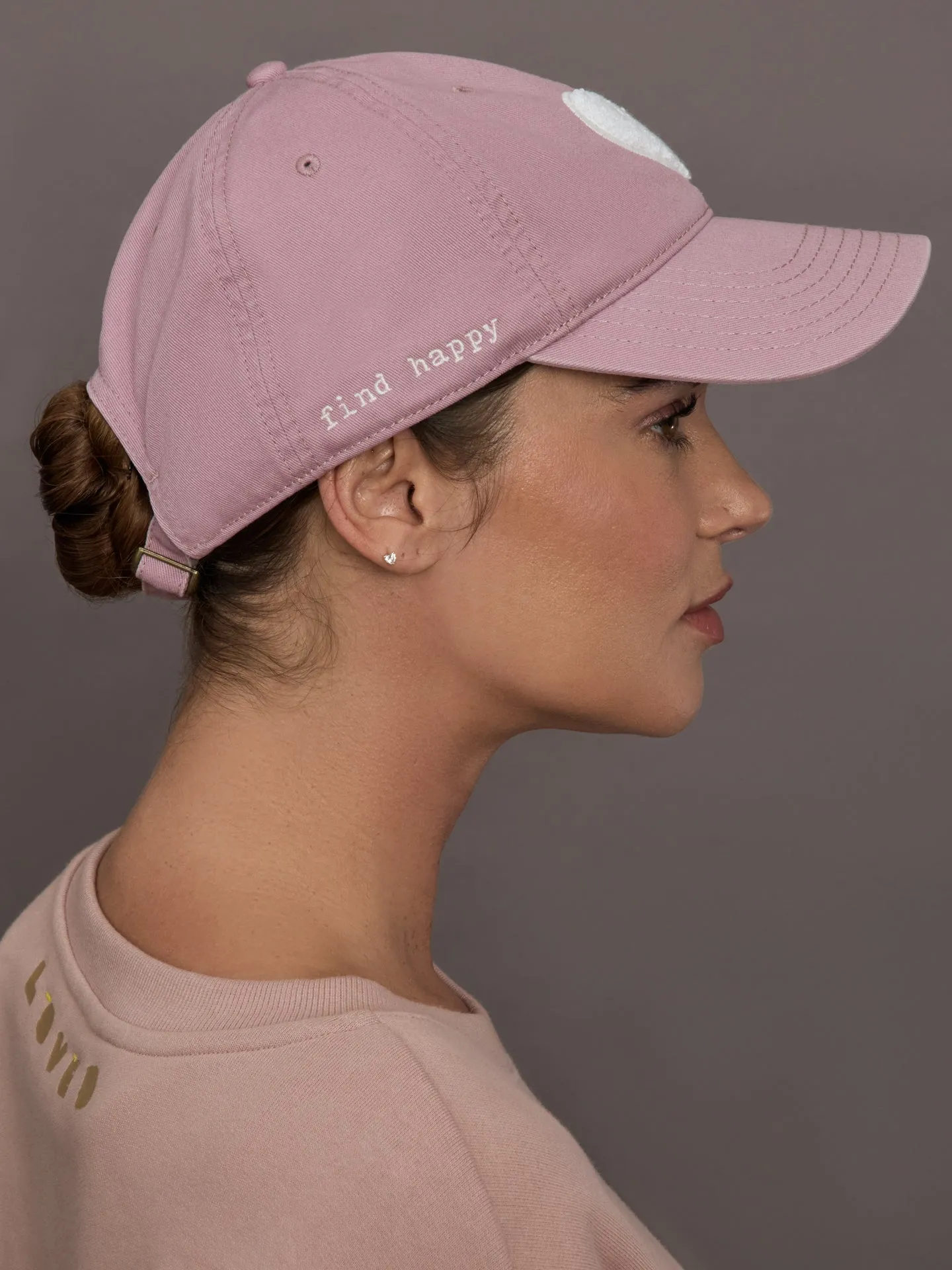 KR Imperfect Chenille Heart Hat - Mauve sold by Carbon38 product image thumbnail 2