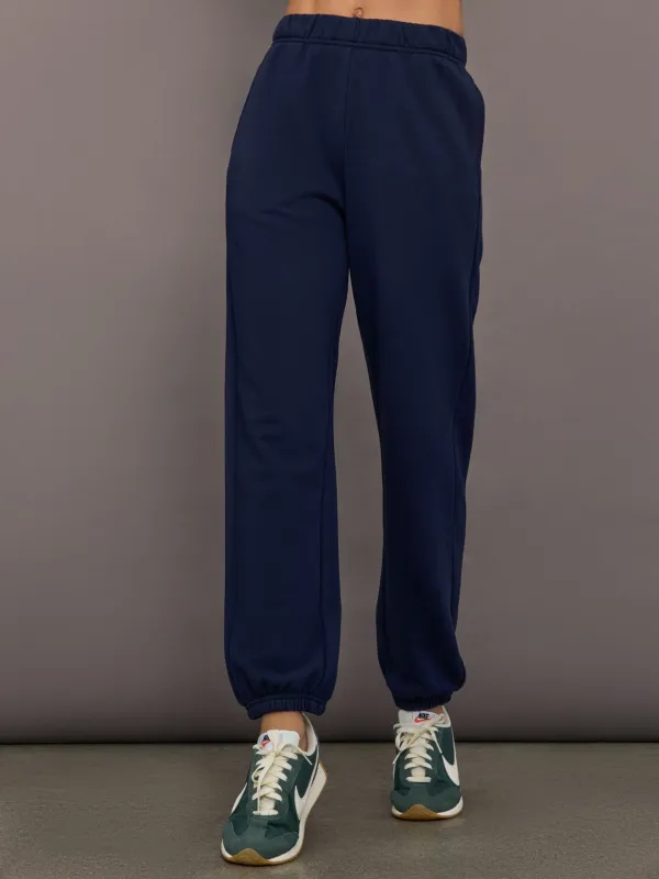 Harrison Track Pant - Navy made by Carbon38