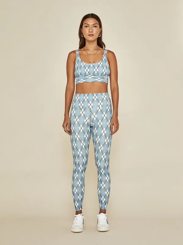 Leah Top - Ivory Argyle sold by Carbon38