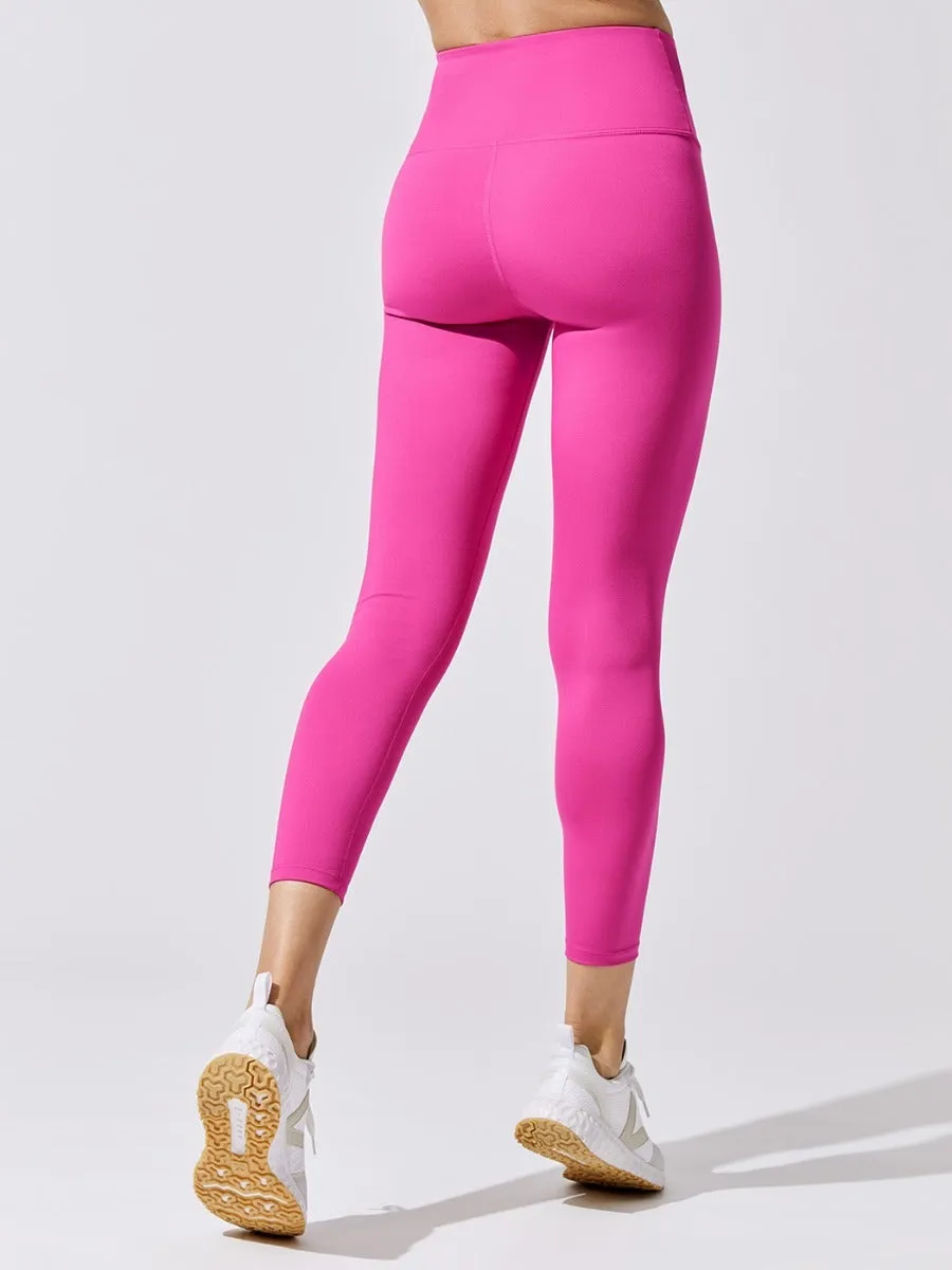 High Rise 7/8 Legging In Cloud Compression - Electric Pink sold by Carbon38 product image thumbnail 4