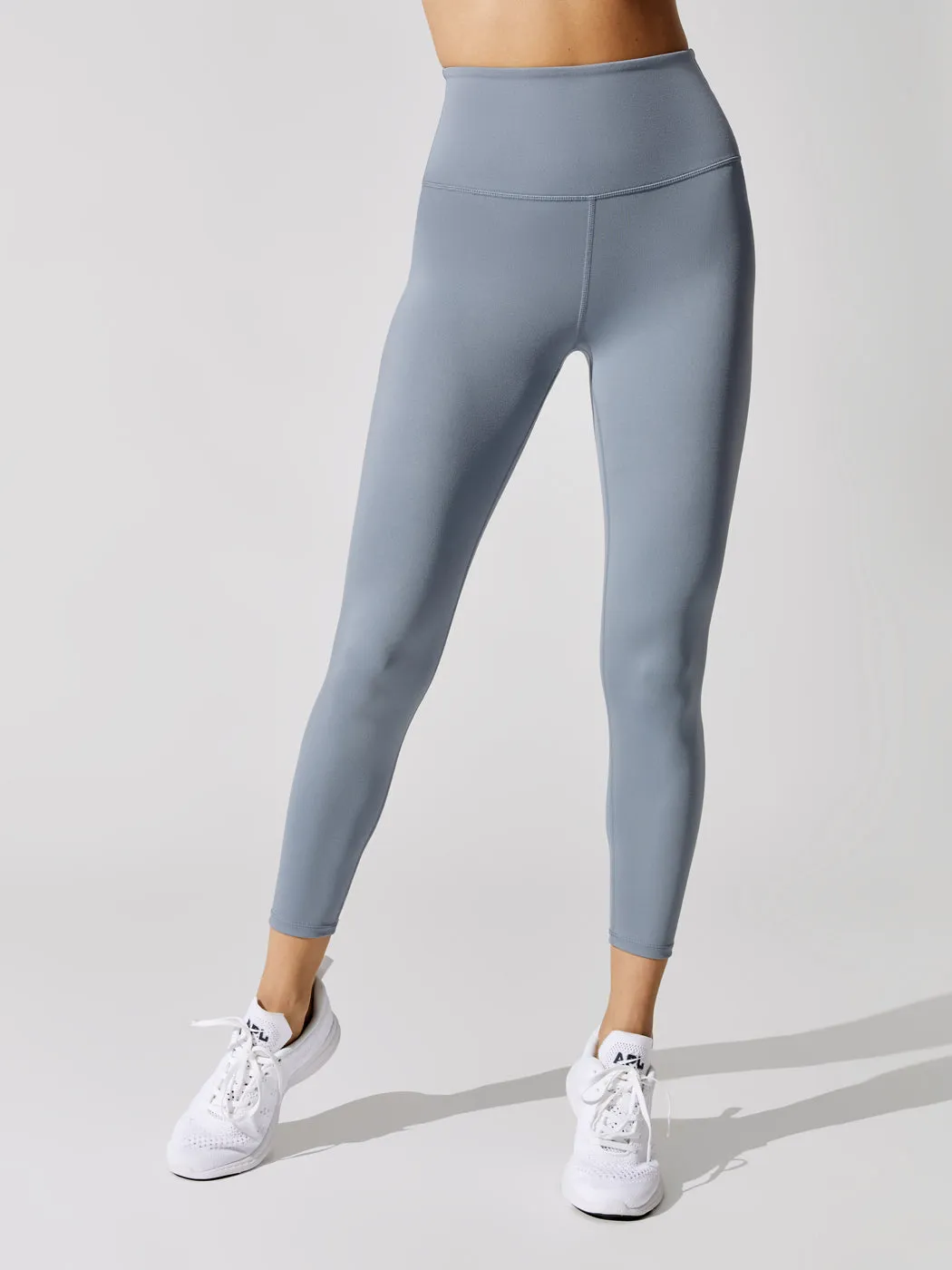 High Rise 7/8 Legging In Cloud Compression - Steel Blue sold by Carbon38 product image thumbnail 3