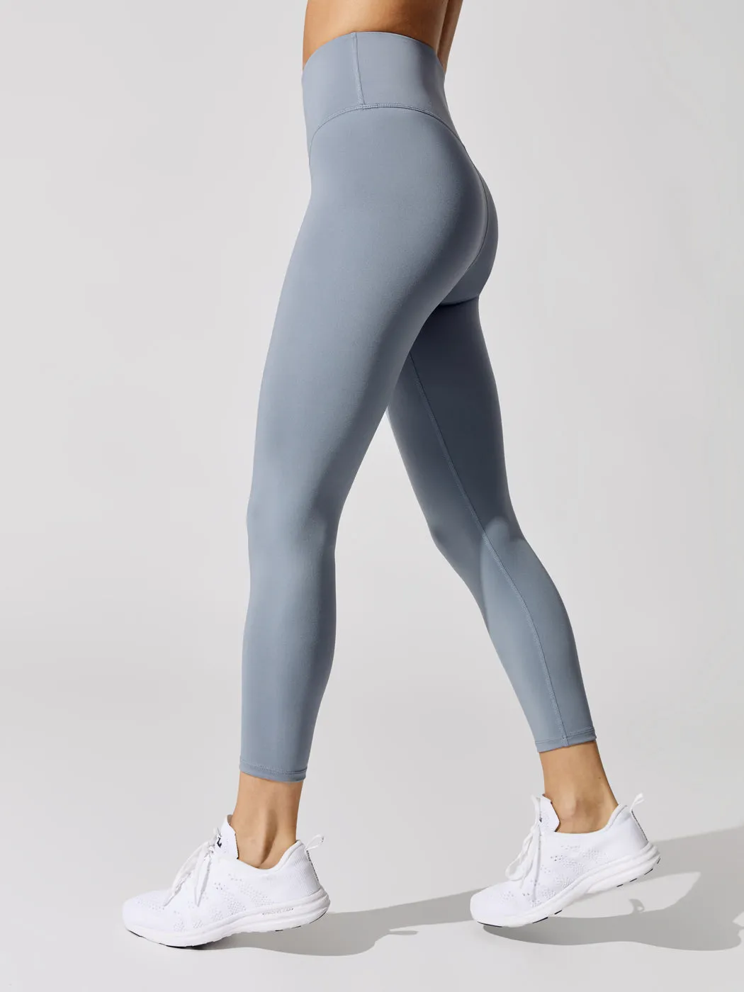 High Rise 7/8 Legging In Cloud Compression - Steel Blue sold by Carbon38 product image thumbnail 4