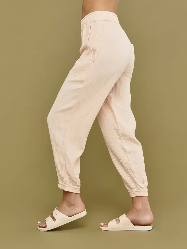 Easy Pocket Pant - Blush made by Sundry