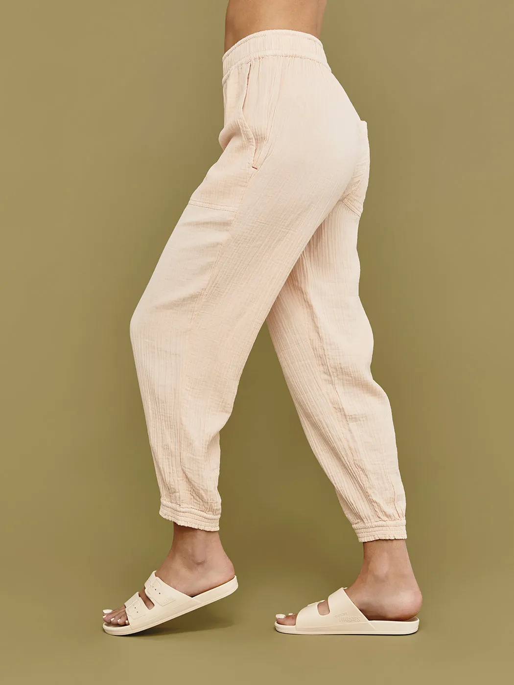 Easy Pocket Pant - Blush sold by Carbon38