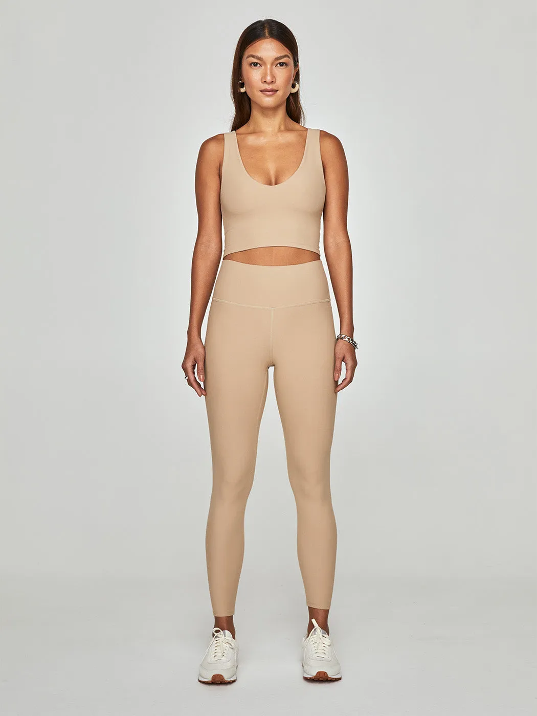 Basic Legging With Branded Taping - SANDY TAN sold by Carbon38 product image thumbnail 2