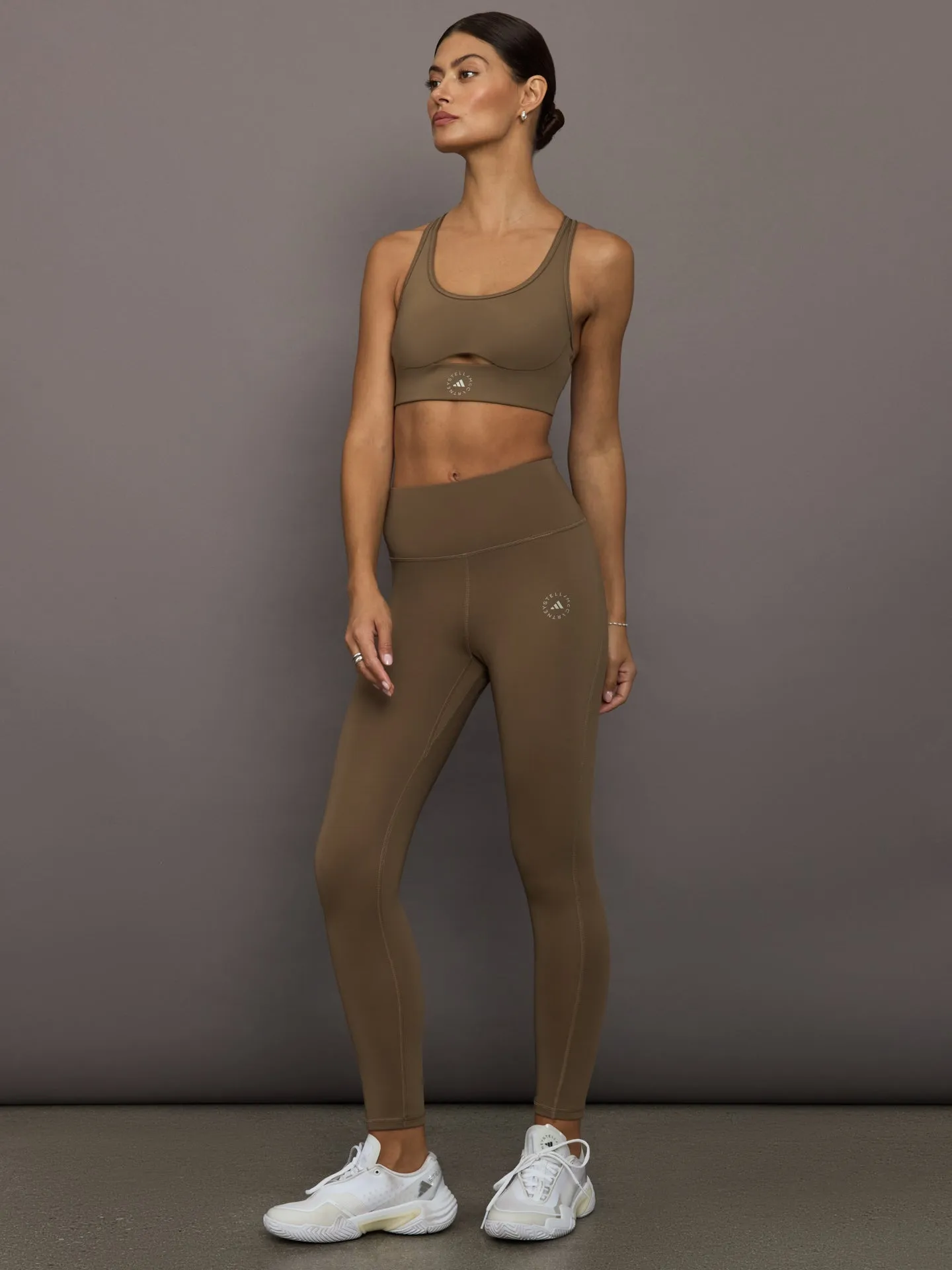 aSMC TrueStrength Yoga Bra - Brown Moss sold by Carbon38 product image thumbnail 3