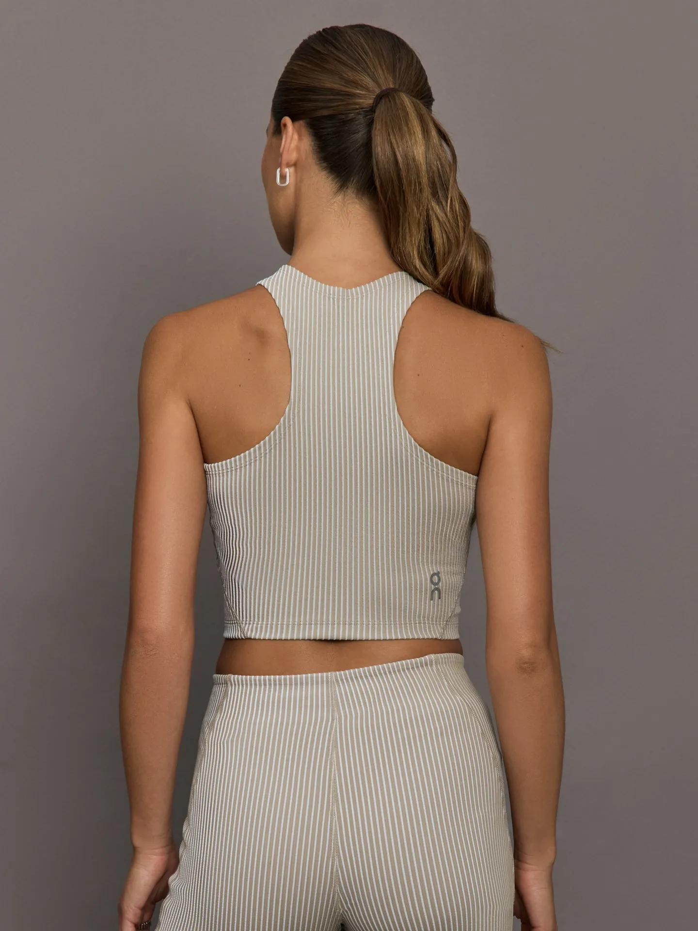 All-Day Ribbed Crop - Desert | White sold by Carbon38 product image thumbnail 4