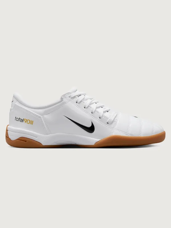 Womens Nike T90 - White/Black-White-Metallic Gold sold by Carbon38