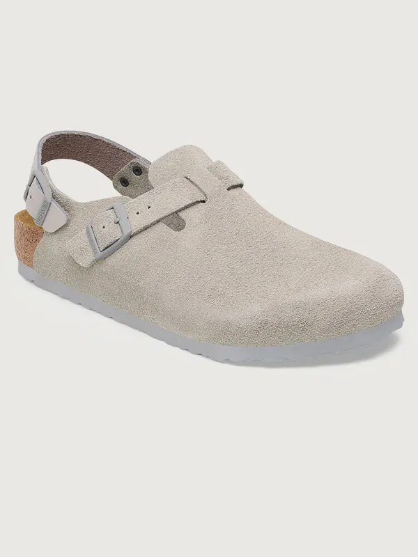 Tokio - Stone Coin Suede sold by Carbon38