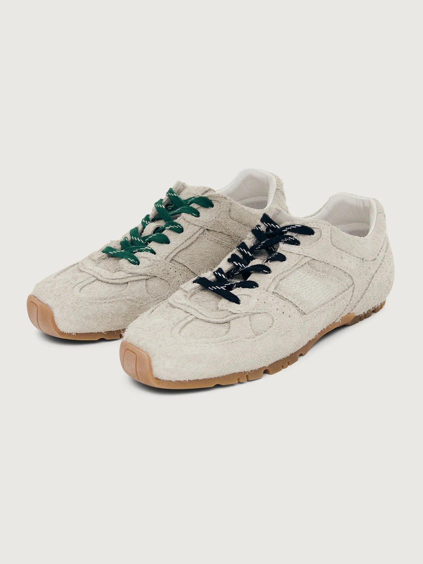 Tb.56 Fuzzy Sneaker - Light Grey sold by Carbon38 product image thumbnail 3