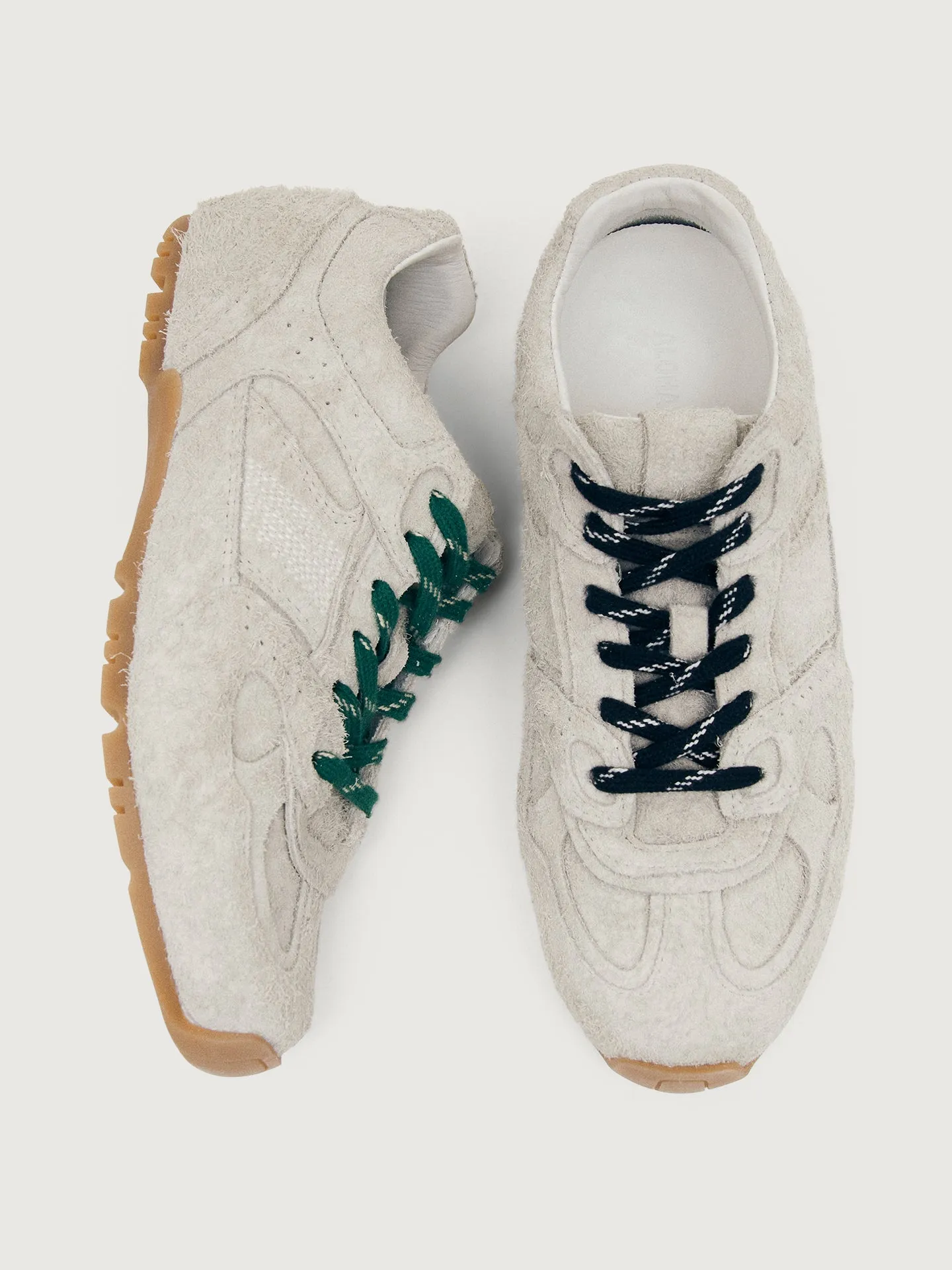 Tb.56 Fuzzy Sneaker - Light Grey sold by Carbon38 product image thumbnail 2