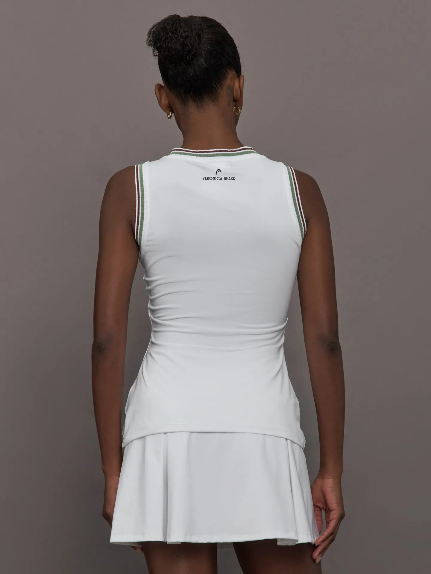 VB Tank Top - White sold by Carbon38 product image thumbnail 4