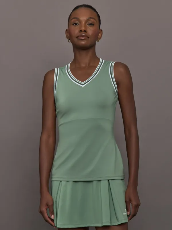 VB Tank Top - Sage Green made by Carbon38