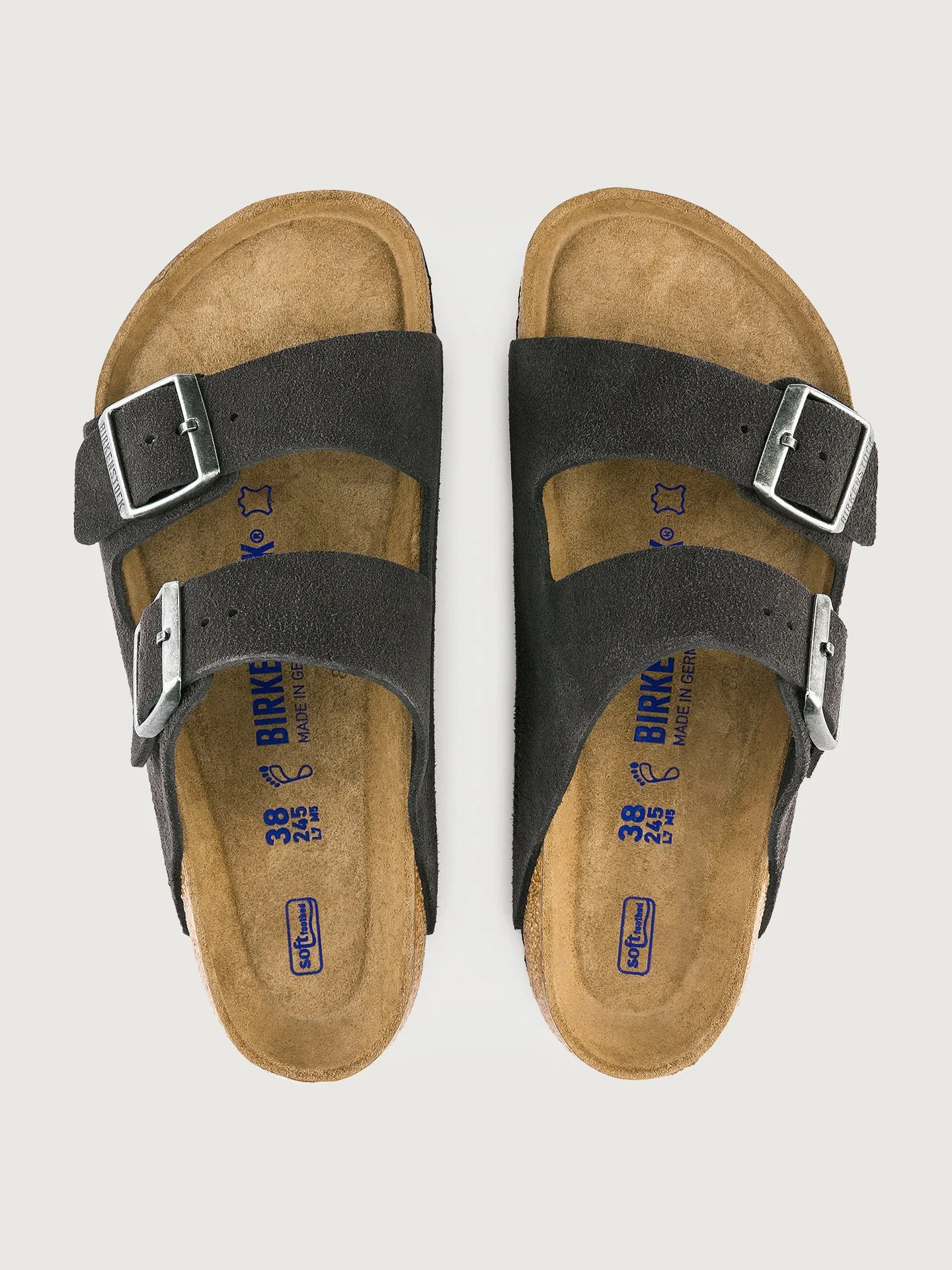 Arizona Soft Footbed - Velvet Grey sold by Carbon38 product image thumbnail 2