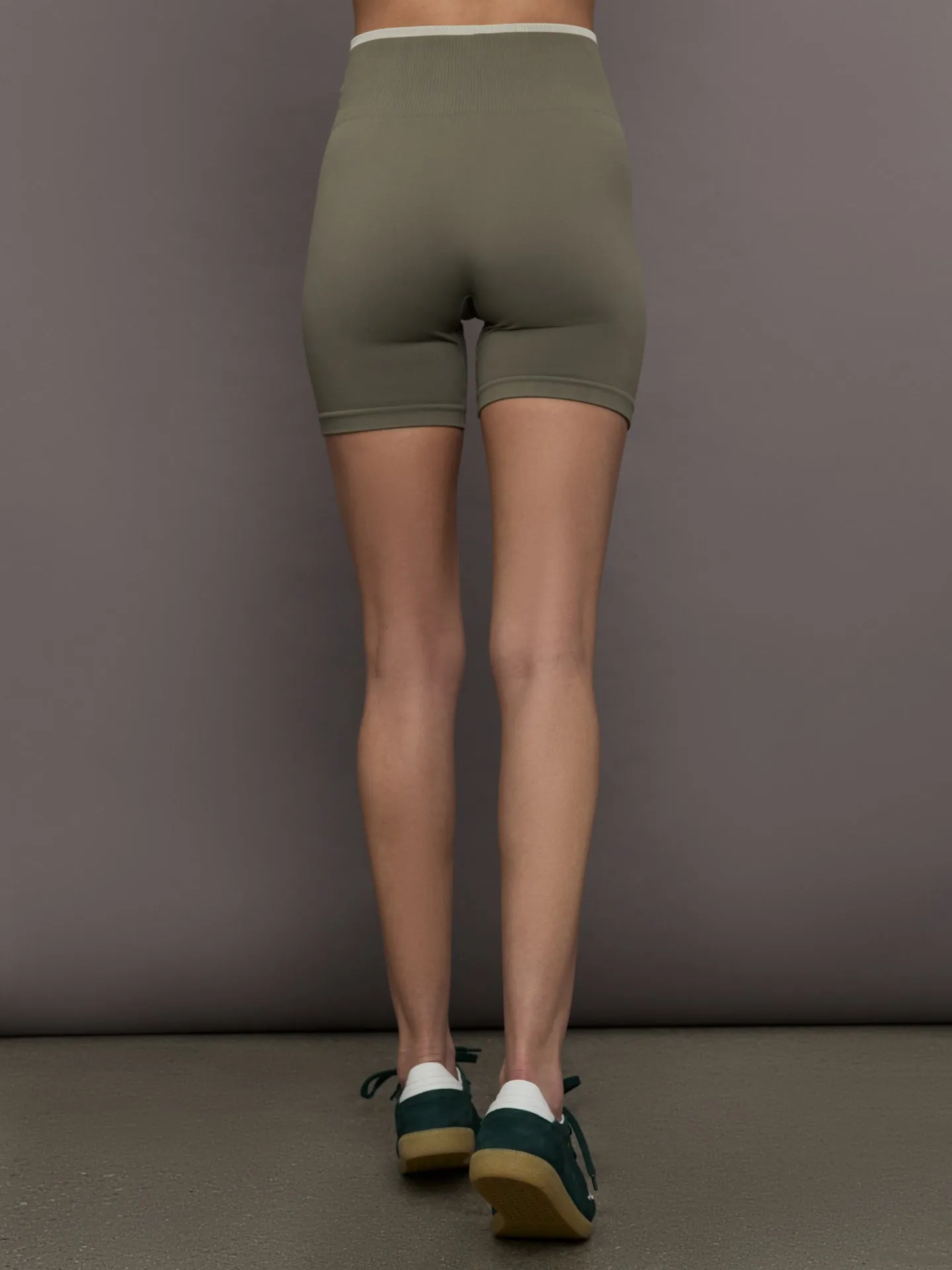 Restore Seamless Bike Short - Khaki Brown sold by Carbon38 product image thumbnail 4