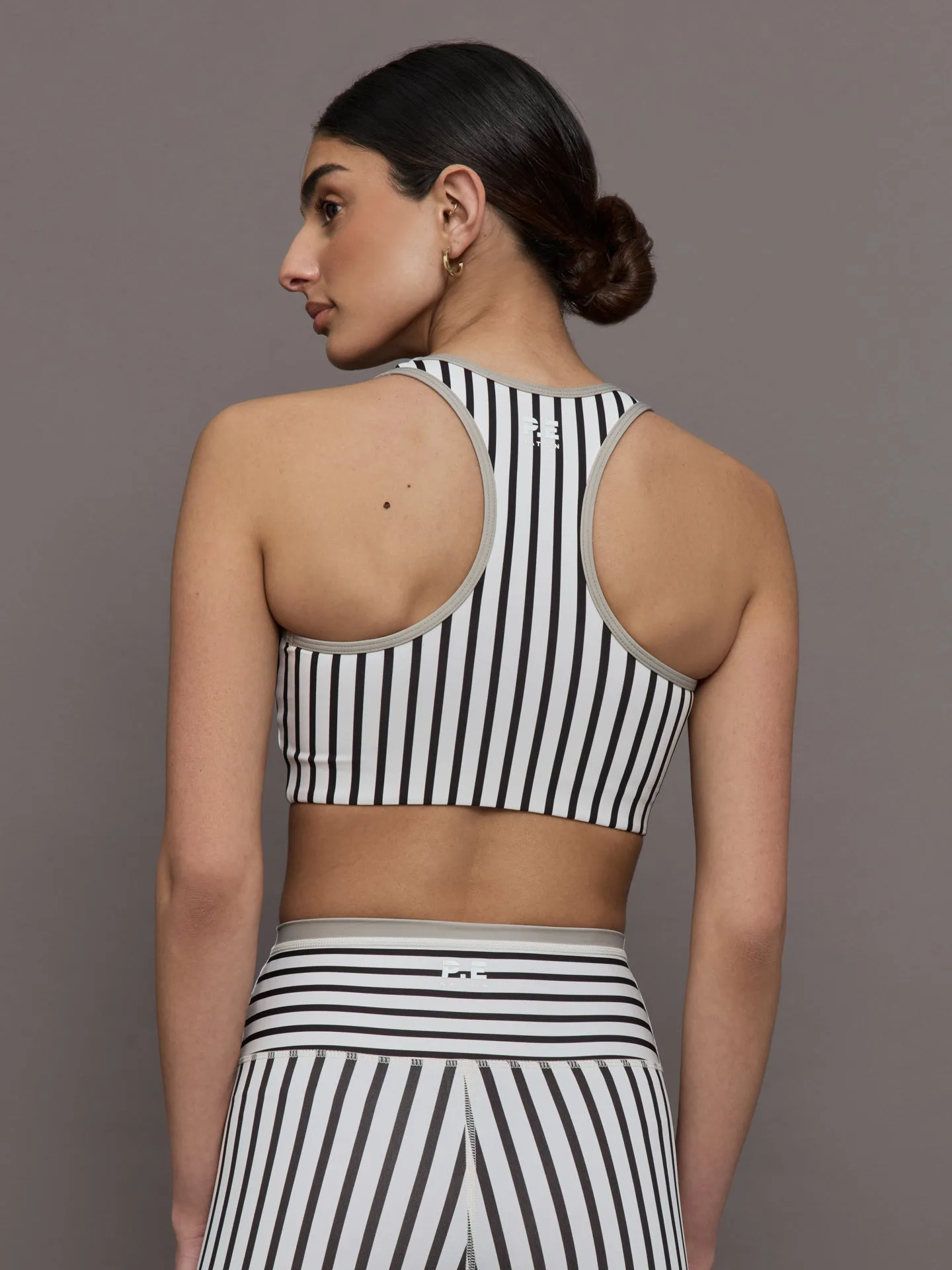 Stellar Sports Bra - Whisper White Stripe sold by Carbon38 product image thumbnail 3