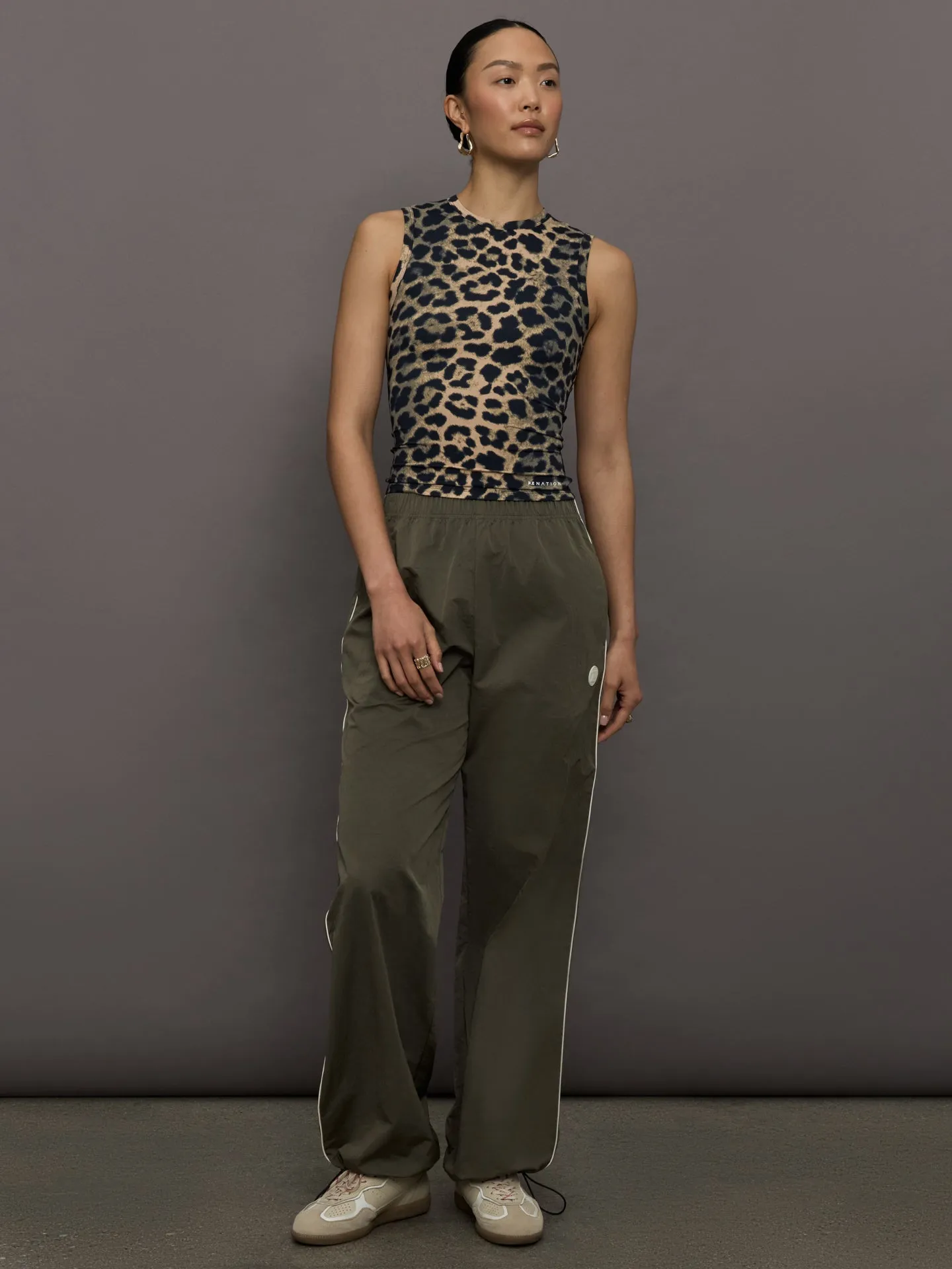 Foundation Muscle Tank - Leopard sold by Carbon38 product image thumbnail 2