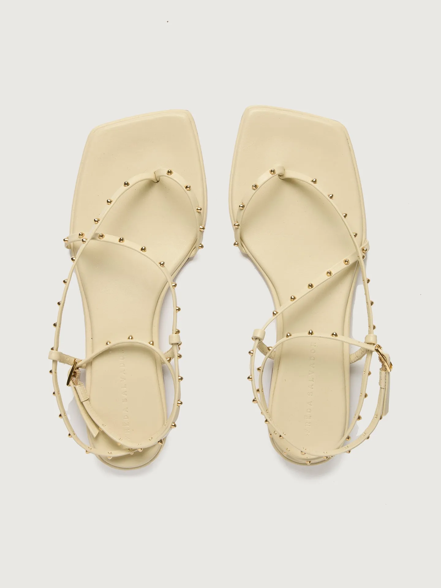 Alexia - Vanilla Calf With Gold Studs sold by Carbon38 product image thumbnail 2