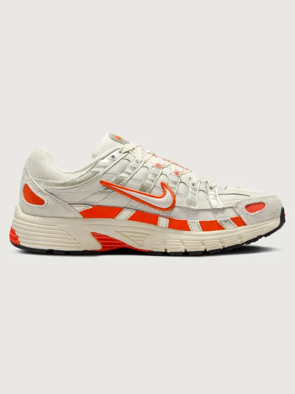 Nike P-6000 - Sail/Picante Red-Pale ivory / Light Bone sold by Carbon38
