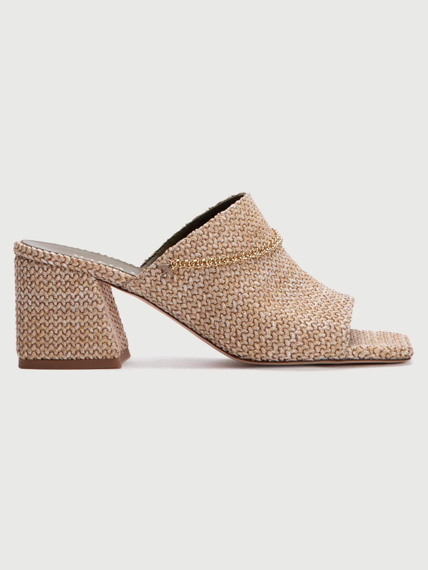 Messalina Mule - Natural Raffia sold by Carbon38