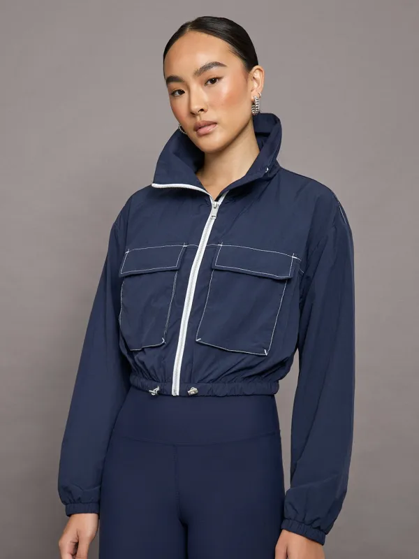 Recap Jacket - Dark Navy Blue sold by Carbon38