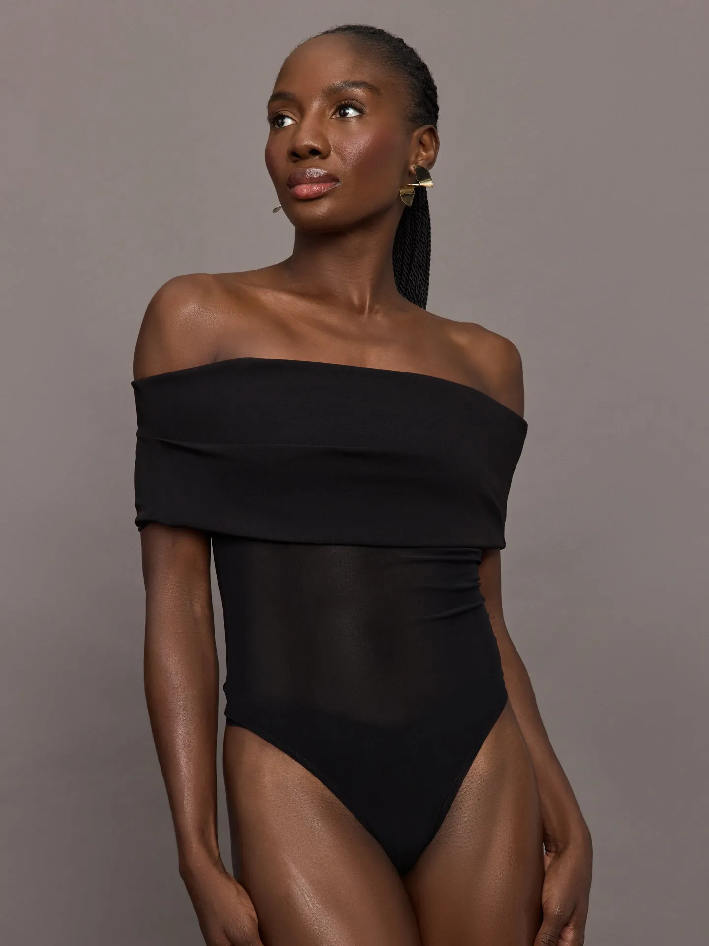 Willa Bodysuit - Black sold by Carbon38 product image thumbnail 2