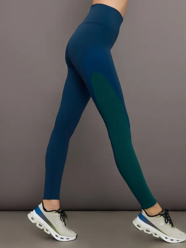 Pamila Legging - Wintergreen Colorblock sold by Carbon38