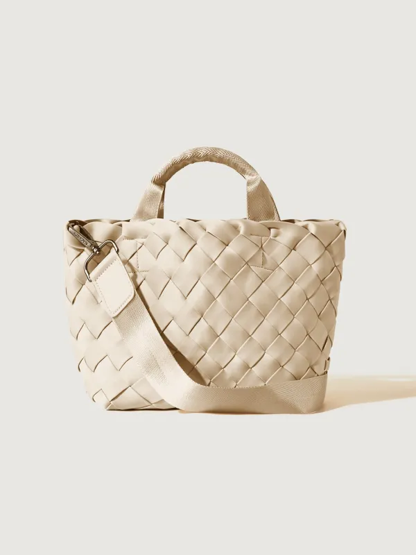 Trangier Small Tote - Ecru made by Naghedi