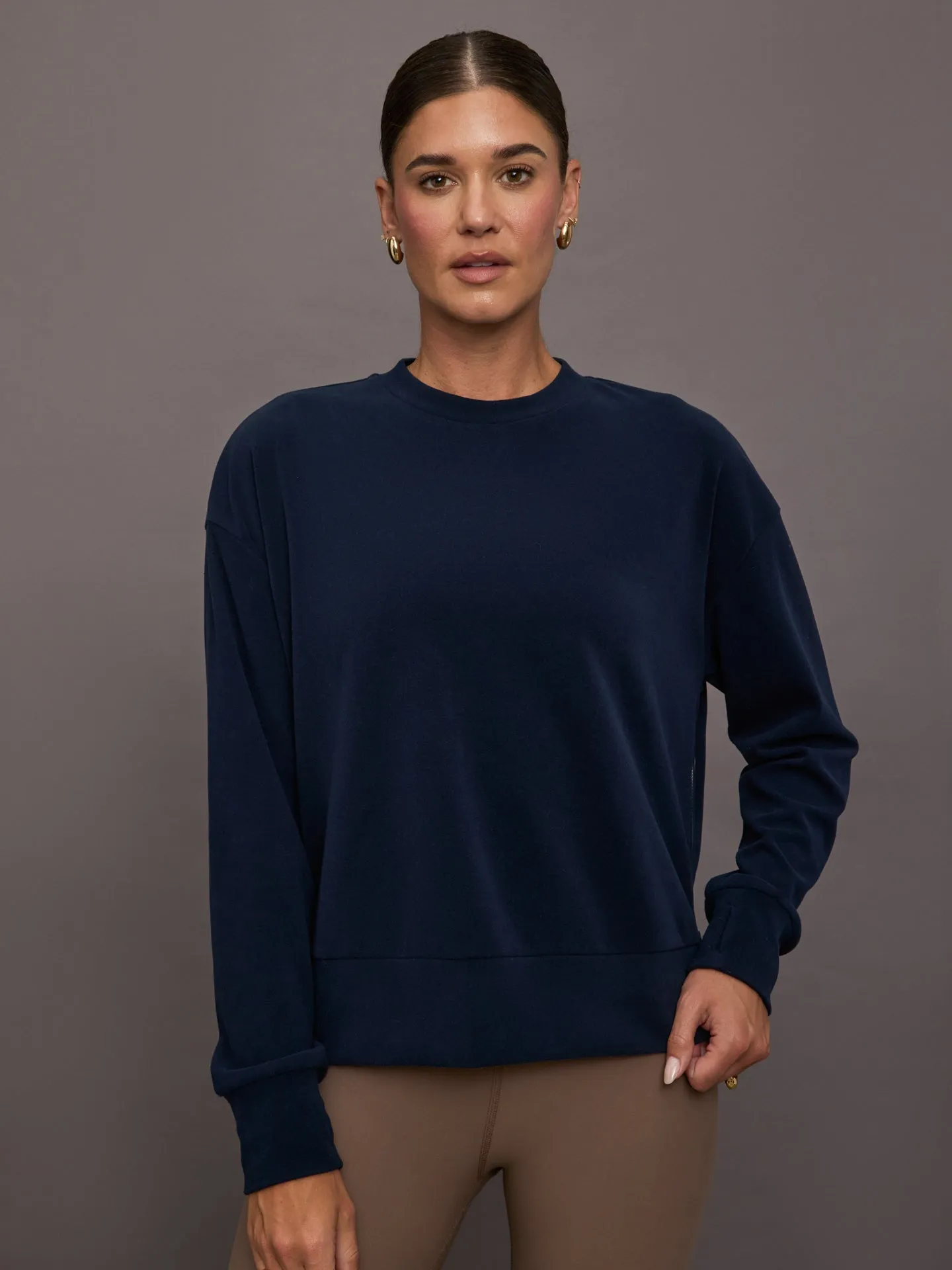 Horton Side Zip Midlayer - Dark Sapphire sold by Carbon38 product image thumbnail 3