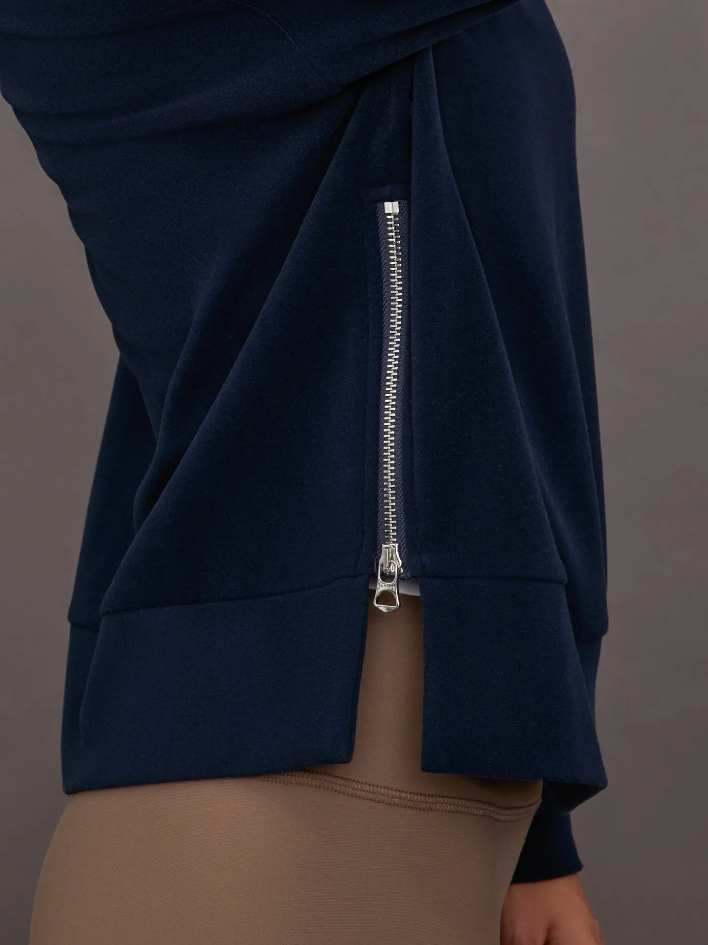 Horton Side Zip Midlayer - Dark Sapphire sold by Carbon38 product image thumbnail 4