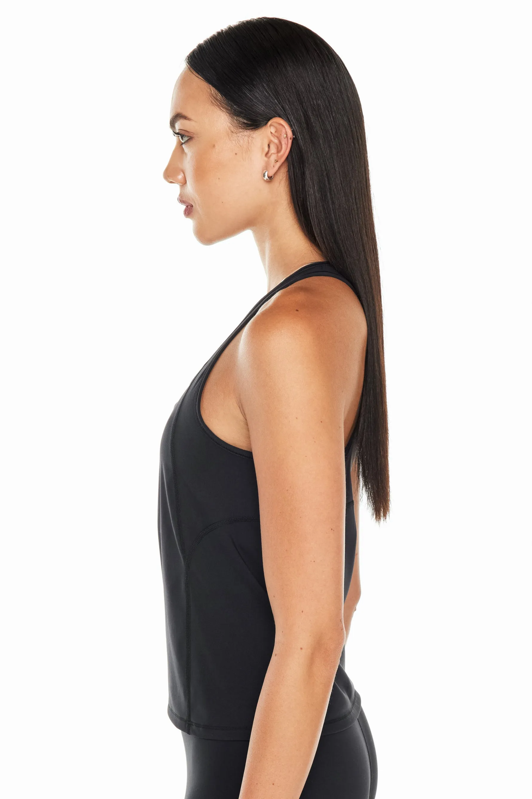 Center Stage Tank - Black sold by Carbon38 product image thumbnail 3